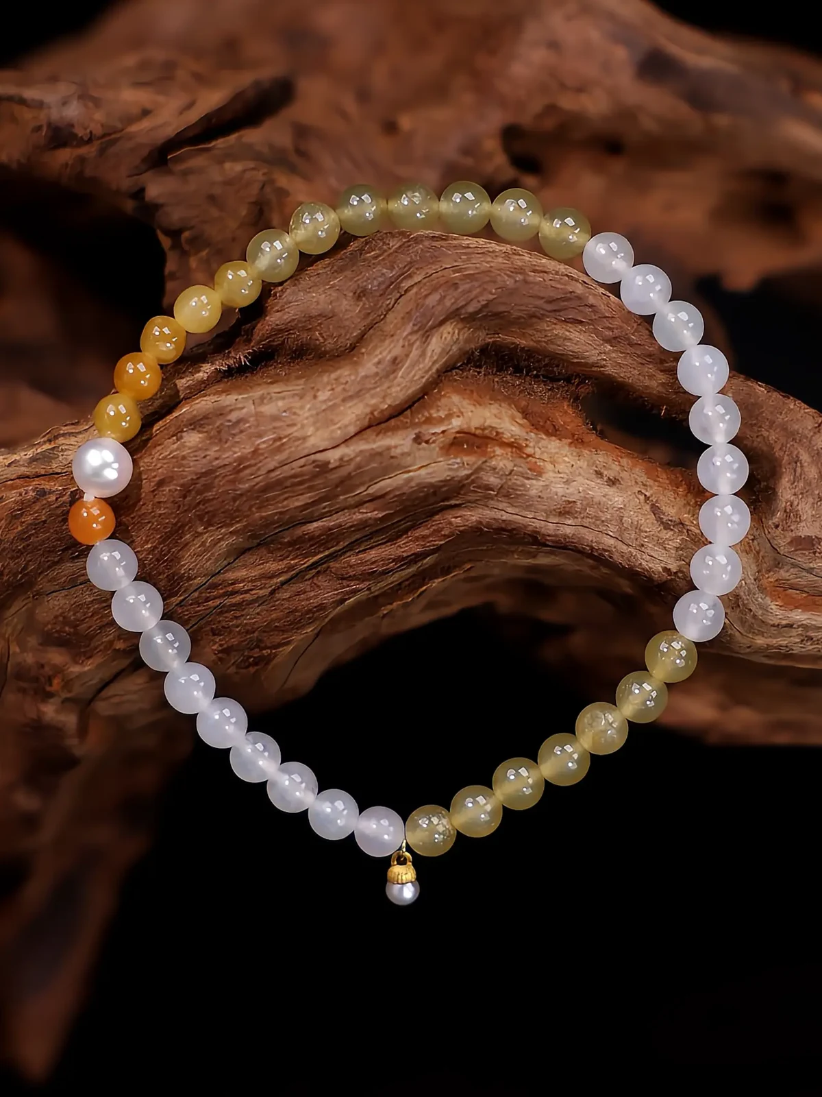 Fuyaoqingcui Eternal Love Jadeite Bracelet