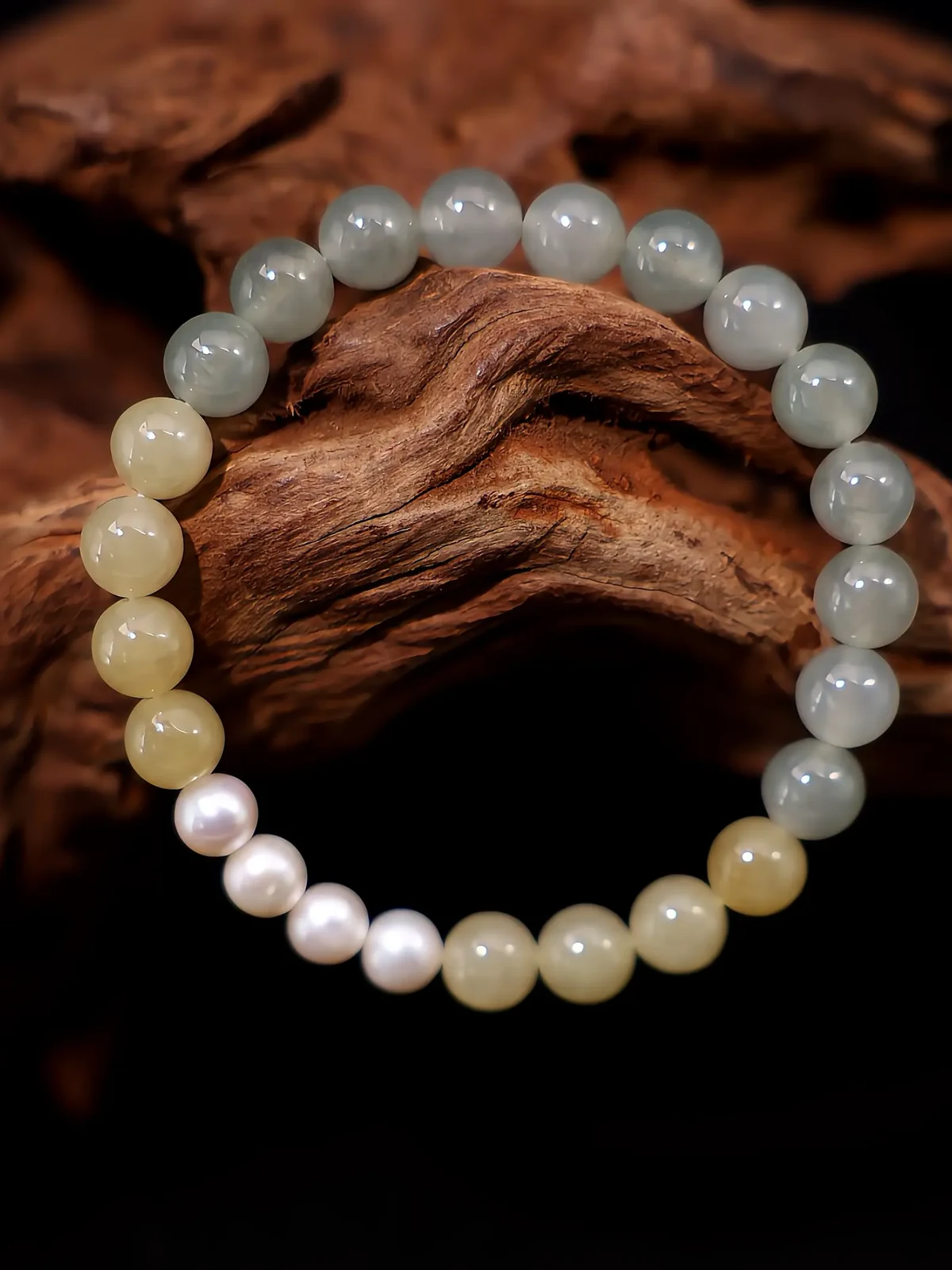 Fuyaoqingcui Guardian Jadeite Bracelet